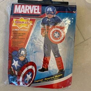 Captain America toddler Halloween costume